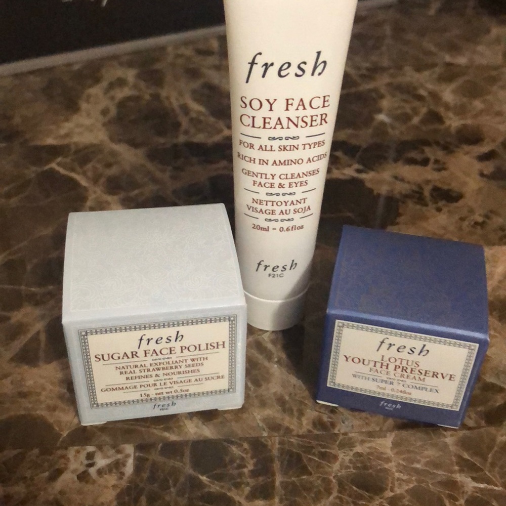 Fresh facial sample set